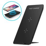 Carregador Sem Fio Dobrável Qi Fast Charging 2 Em 1 Para Iphone