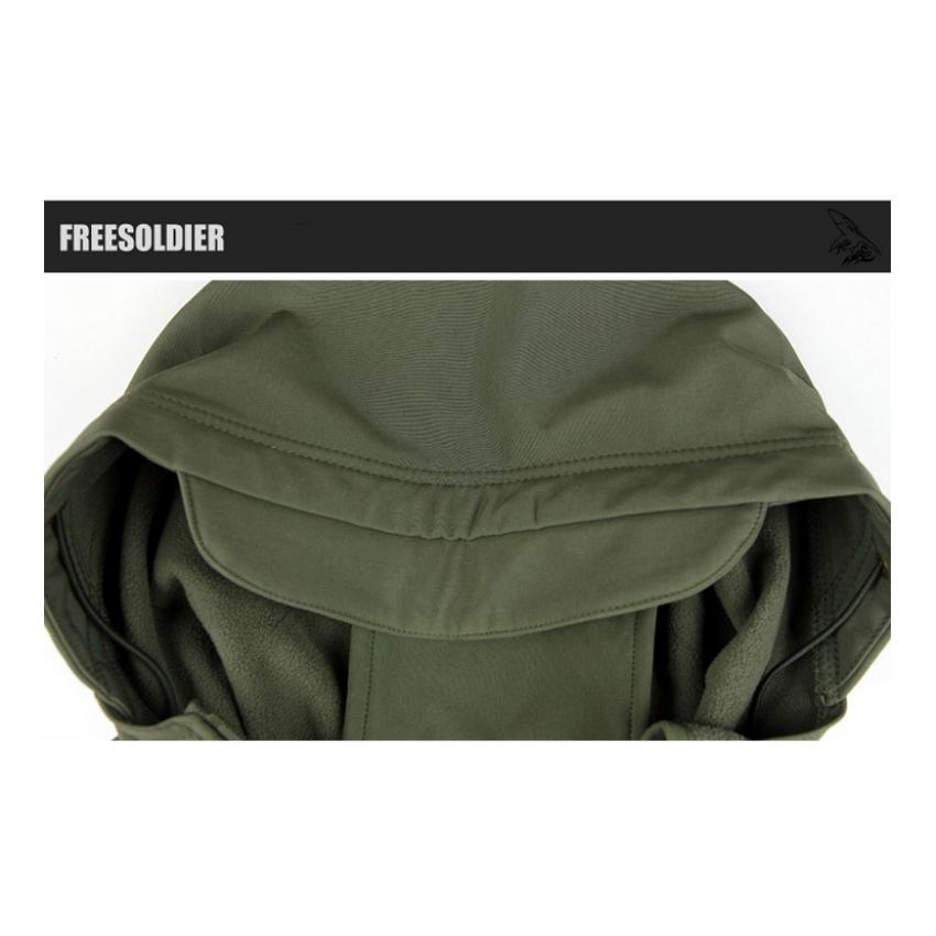 Jaqueta Com Capuz Outdoorki Mountaineering Clothing Green