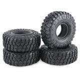 Pneus E Rodas, 4 Peças, 121 X 45 Mm, Terreno De Borracha Macia De 1,9 Polegadas