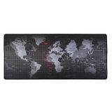 Teclado E Mouse Pad World Map Antiderrapante Extended Large