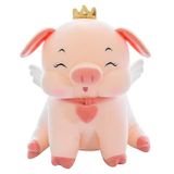 35cm Bonito Porco Boneca Almowsuper Macio Presente De Natal - Pi De Pelúcia