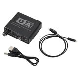 Toslink Óptico Coaxial Digital Para Conversor Analógico Rca L/r 3.5