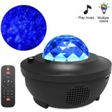 Projetor De Luz Noturna 2 Em 1 Ocean Wave Led Star Projetor