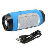 Alto-falante Estéreo Sem Fio Externo Usb Recarregável Com Rádio Fm