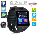 Relógio Inteligente Dz09 Bluetooth Touch Com Chip/câmera - Preto
