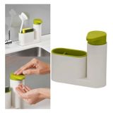 Dispensador De Sabão Líquido Para Lava-louças Lavalozas Sponge Holder