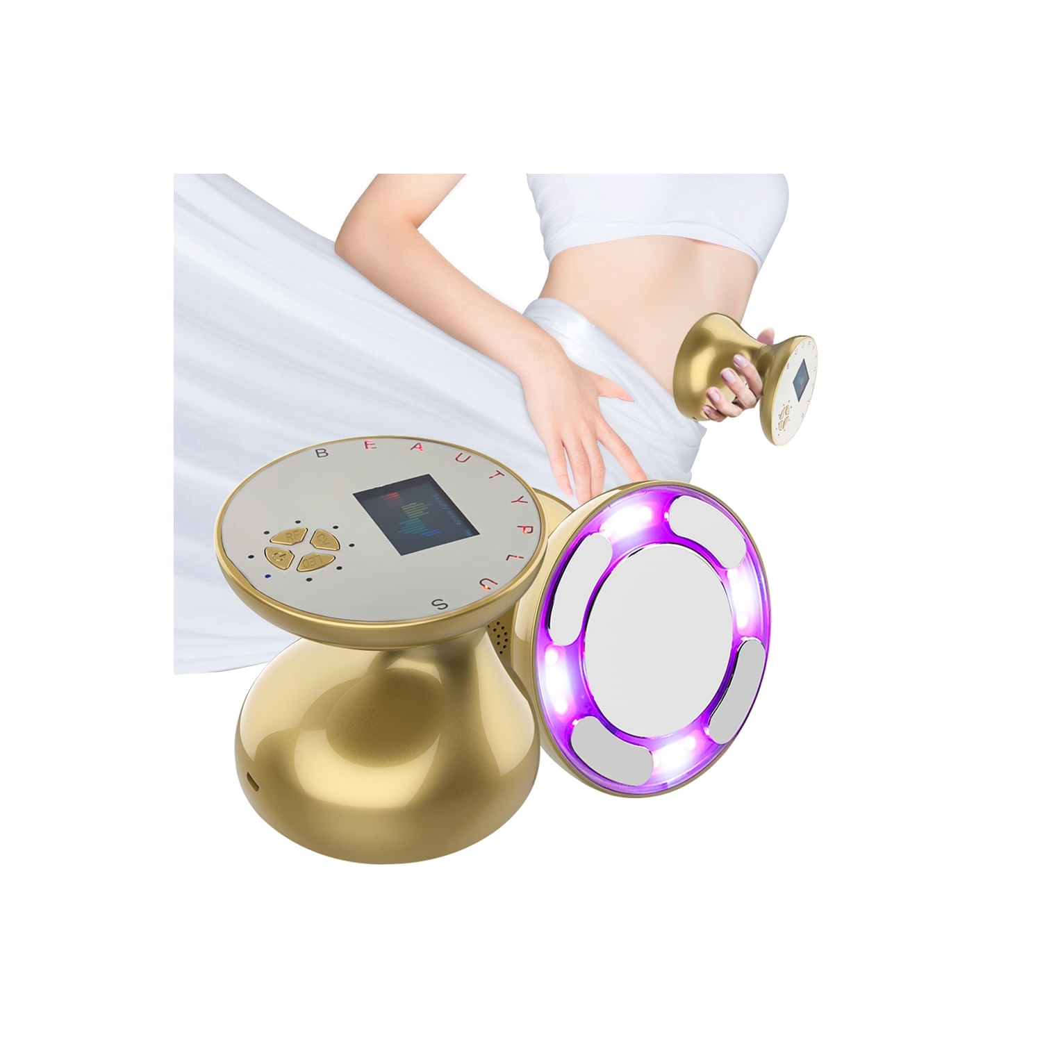 Modelador Corporal Anticelulite Por Radiofrequência E Cavitação