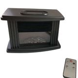 Aquecedor Elétrico De Lareira 1000w Com Controle Remoto