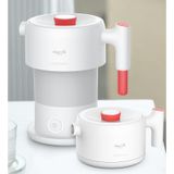 Chaleira Elétrica Deerma Dobrável 600ml Silicone 304 Inox
