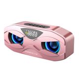 Alto-falante Bluetooth Cool Owl Design Com Rádio Fm E Alarme
