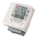 Monitor De Pressão Arterial Wrist Digital Lcd Heart Rate Pulse
