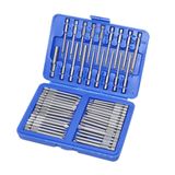 Bit Set Extra Long, 50 Peças De Parafuso Torx Hex Star Pozi Phillips