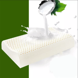 Almofada De Látex Natural Tailandês 100% Preenchimento 30x50x6cm Slow Reboun