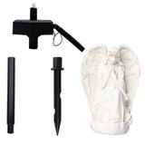 Solar Stake Light Outdoor Garden Angel Pattern Led