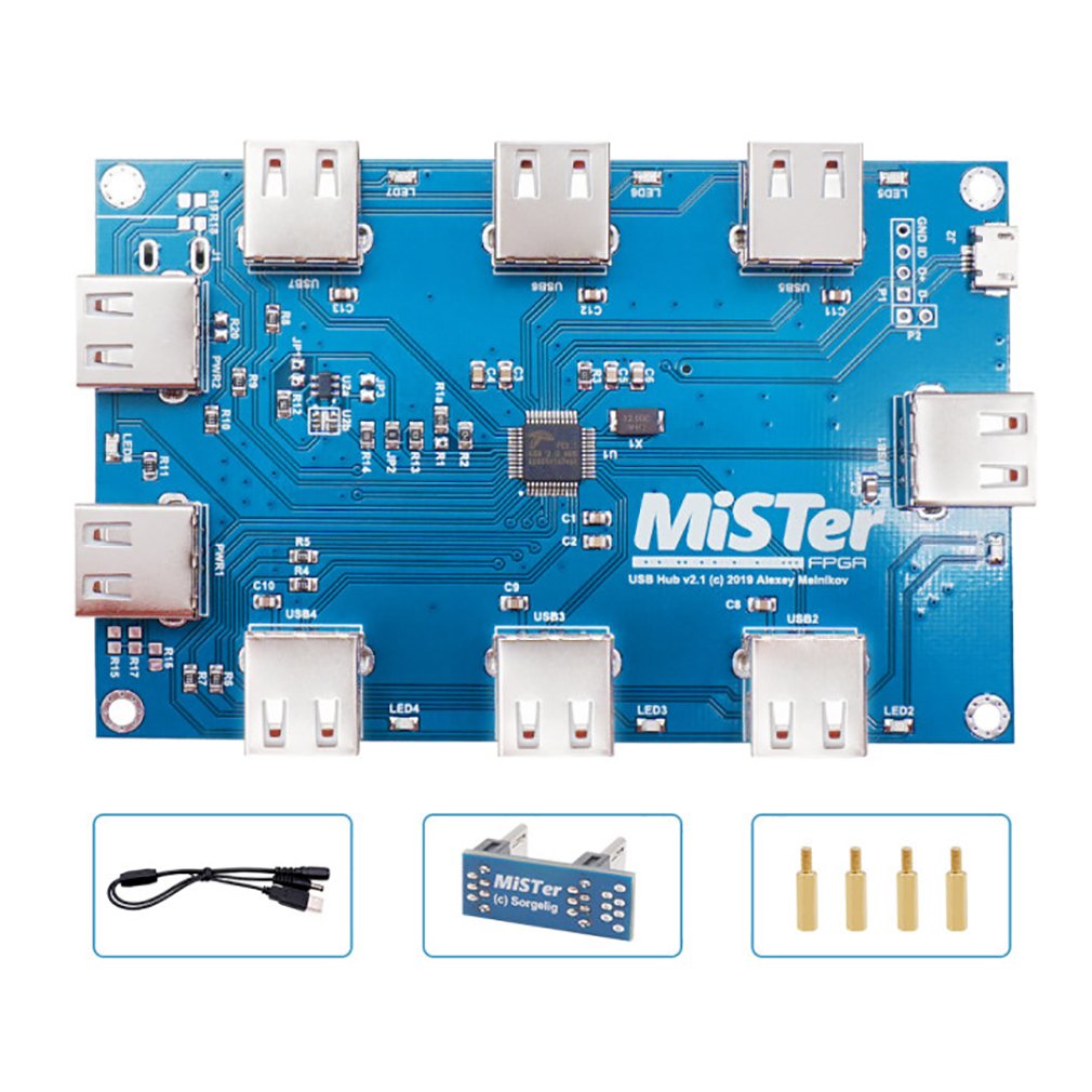 Manual De Solda Usb Hub Mister V2.1 Para Placa Mister Fpga