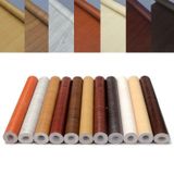 Papel De Parede Autoadesivo Em Pvc, Grão De Madeira 45cm X 10m