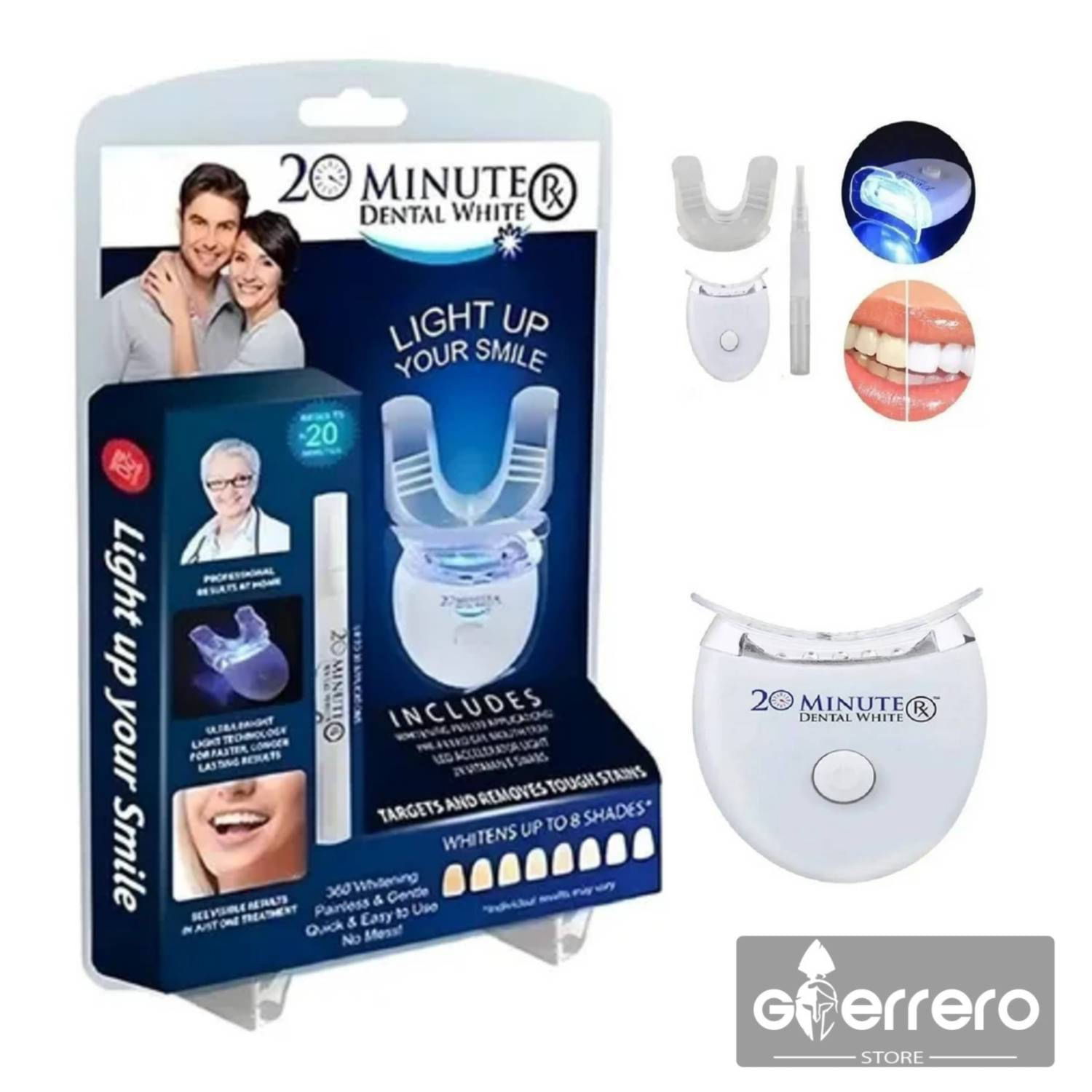 Branqueador Instantâneo De Dentes Sistema De Luz Dental