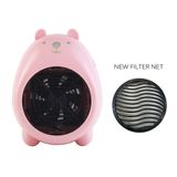 Aquecedor Elétrico Mini Desenho Animado Ajustável Para Quarto Pessoal