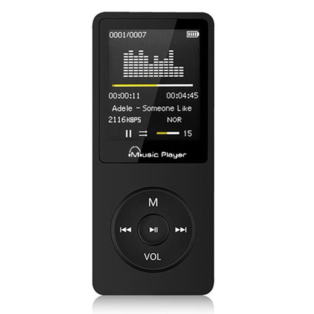 Leitor Mp3 Portátil, Reprodutor Multimídia De 64 Gb, Rádio De Música