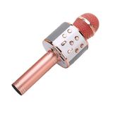 Leitor De Alto-falante Sem Fio Ktv Karaoke Mic Usb Ws-858
