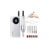 Furadeira De Unhas Recarregável 35.000 Rpm Com Kit De Brocas 2600mah 8-10h