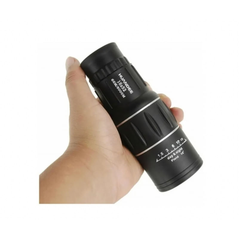 Telescópio Monocular Impermeável 16x52mm Com Estojo - Genérico