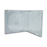 Pacote De Cd 100 Caixas Individuais Transparentes De 10,4 Mm De Acrílico