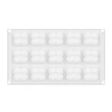 Cubos Antiaderentes De Molde De Bolo De Silicone Para Bolos De Vela