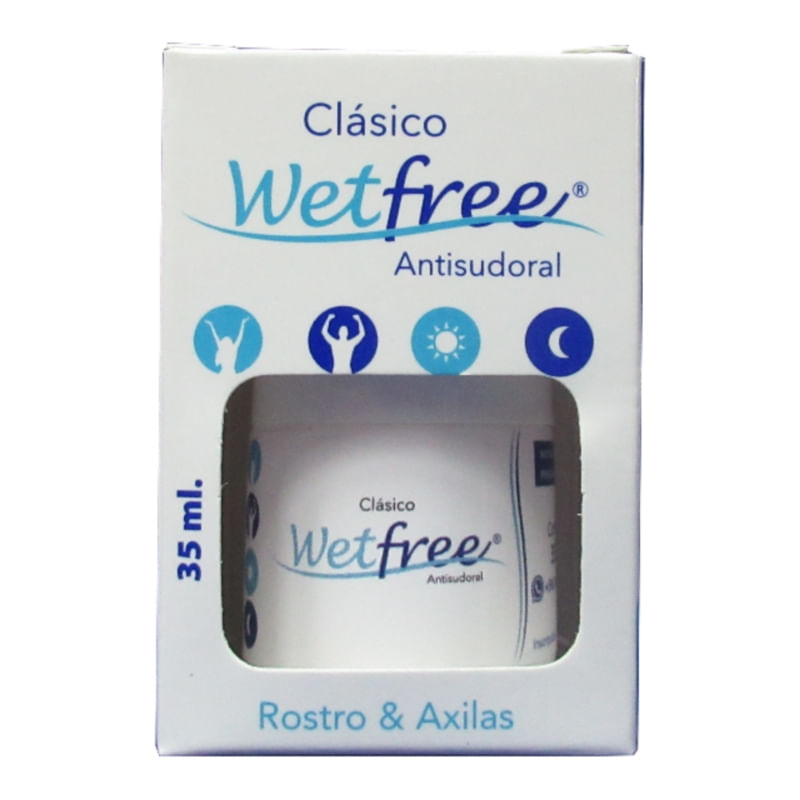 Desodorante Antitranspirante Wetfree Classic 35ml