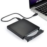 Unidade De Leitor De Disco Usb, Dvd, Cd Rw, Externa, Para Pc E Laptop