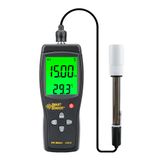 Medidor De Ph Smart Sensor As218 Digital 0,00 ~ 14,00 Ph Com Lcd