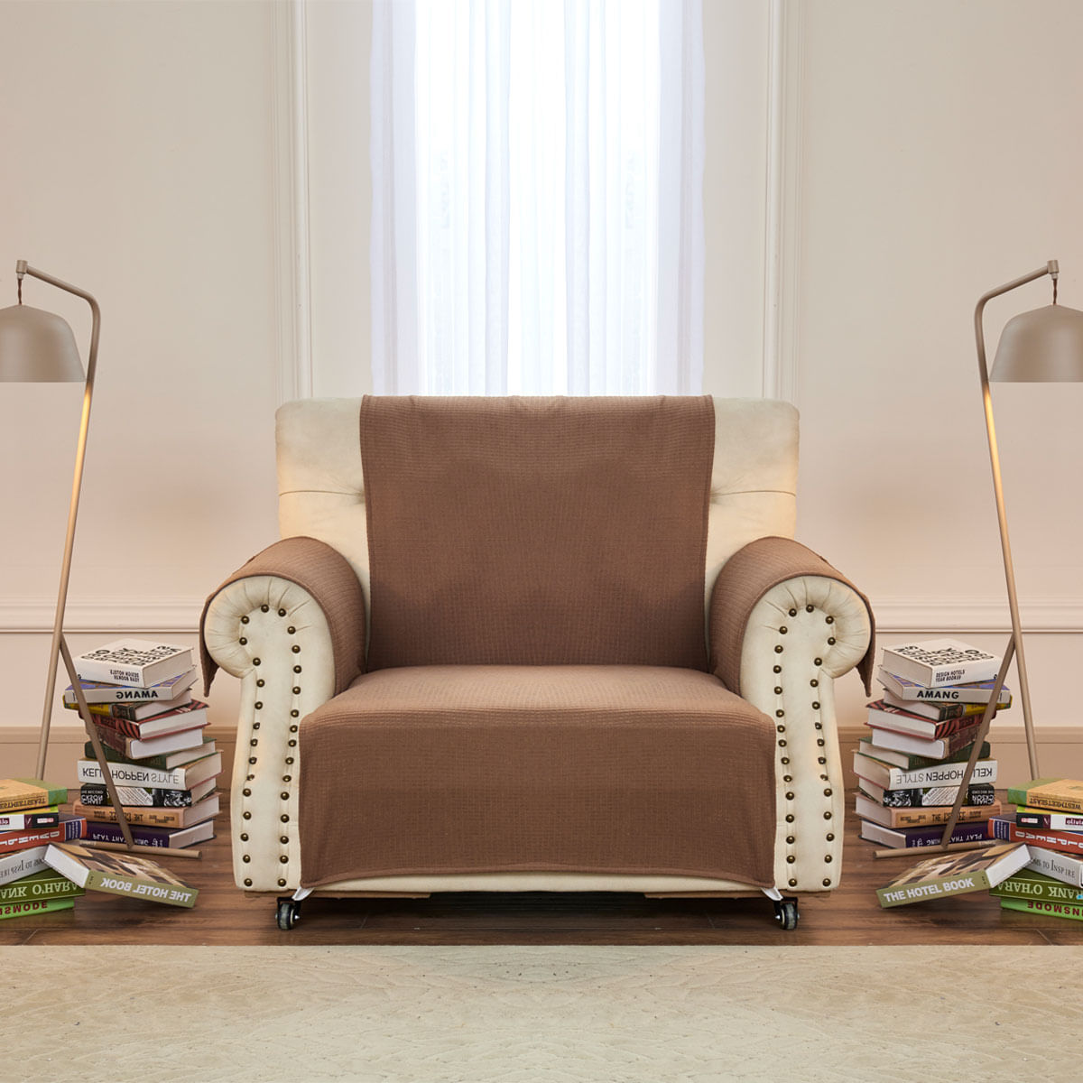 Capa De Sofá Para Animais De Estimação, Tecido De Lã Impermeável Para Cães E Gatos