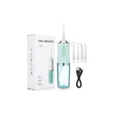 Limpador De Dentes Dental Irrigator Floss Dental Cleaning Green