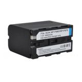 Bateria Iluminus Decodificada Np-f970 7,4v 6600mah Para Luzes Led