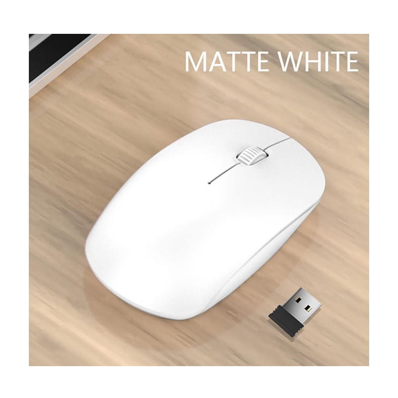 Mouse Sem Fio Recarregável Bluetooth Universal Dual