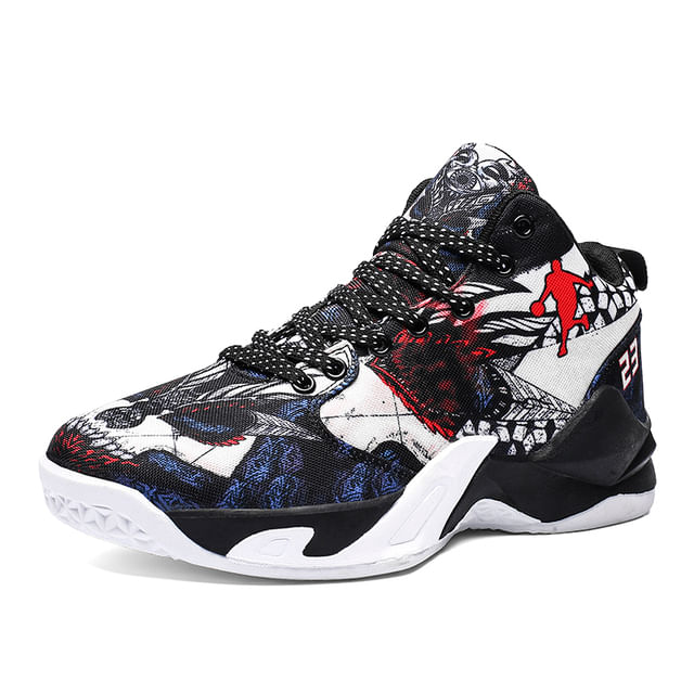 Tênis De Basquete, Botins Esportivos Respiráveis Para Homens