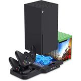 Carregador Vertical E Ventilador Para Xbox Series X/s