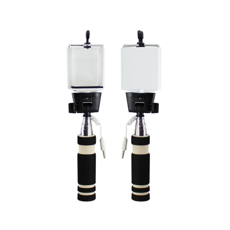 Monopé Selfie Stick Mini Extensível De 115 Cm Com Suporte Para Telefone