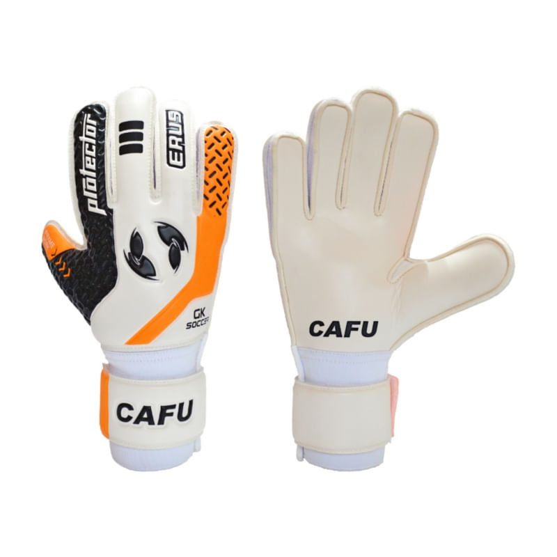 Luva De Goleiro Arquero Cafu Protector Erus Ferula Ng-na-bl