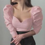 Camiseta Rockmore Harajuku Stylish Feminina Deep V Sexy Streetwe