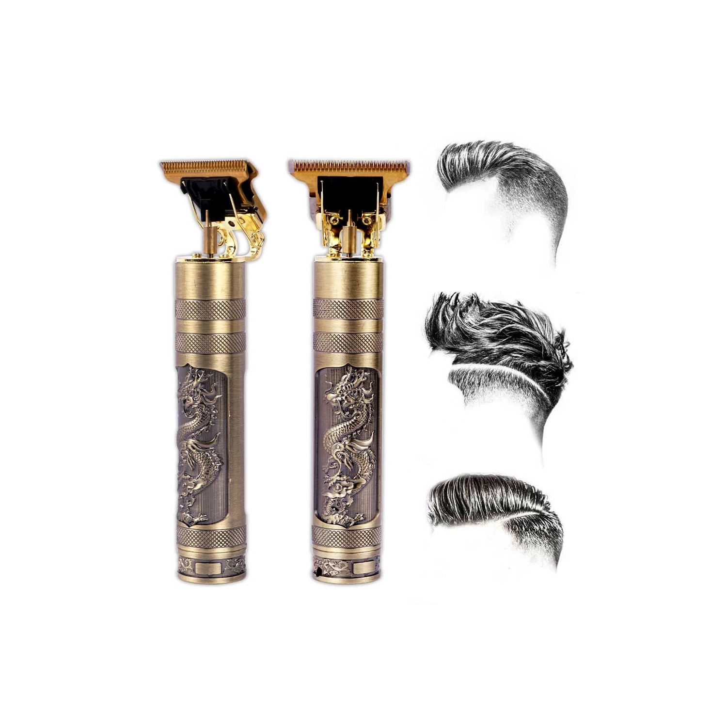 Kit De Aparador De Barba Com Barbeador Elétrico Recarregável Com Acesso.