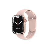 Smartwatch W07, Tela De 1,9 Polegadas, Carregamento Sem Fio, Rosa