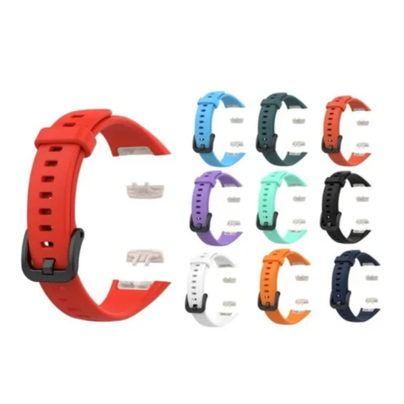 Pulseira Compatível Com Huawei/honor Band 6 Red