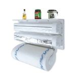 Toalha De Cozinha Com Dispensador Triplo Nova Alusa Film Holder