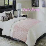 Peça De Cama: Tecido Reversível Polar, Bastão Rosa, 95x210cm