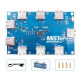 Placa Usb Hub V2.1 Para Mister Fpga 9 Com Sistema De Solda Manual