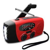 Radio Protable Solar Hand Crank Dynamo Weather Radio Led Led