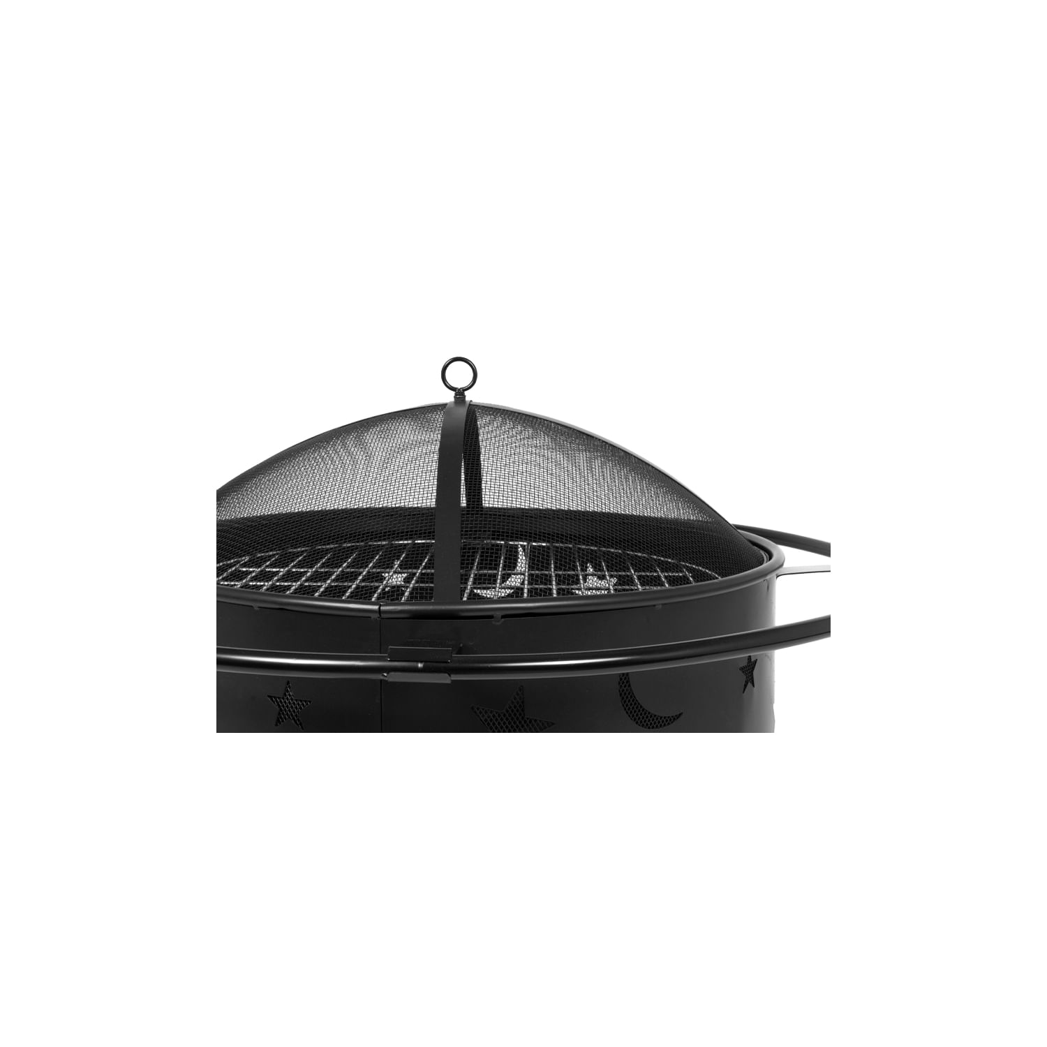 Brazier Grill A Carvão Ou Lenha Centauro Steel Black