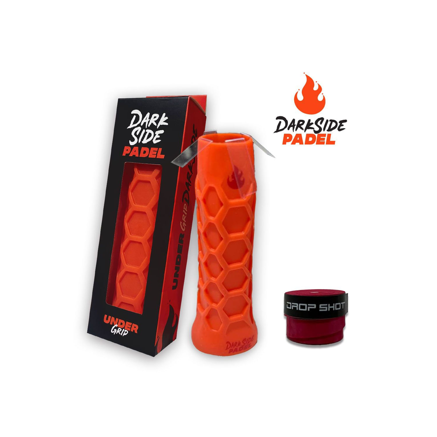 Conjunto De Instalação Paddle Grip Overgrip Strips Darkside Padel