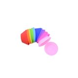 Conjunto De 12 Moldes De Cupcake De Silicone Multicoloridos